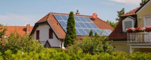 instalacion de placas solares en un tejado casa unifamiliar